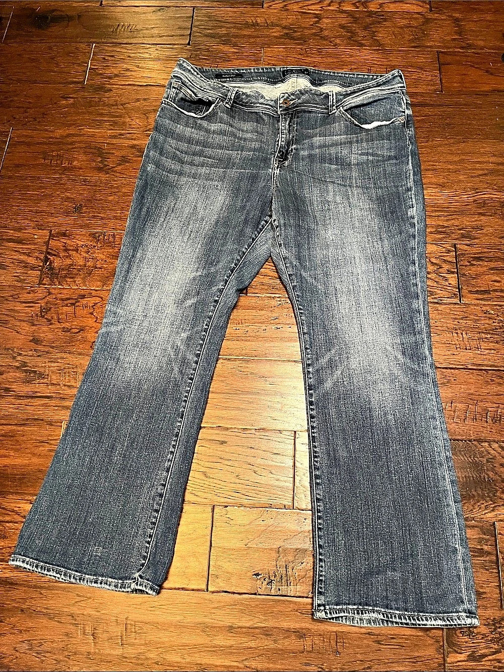 Lucky Brand Georgia Bootcut Denim Jeans Plus Size 20 Regular Medium Wash